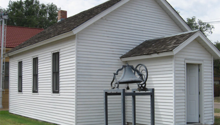 Pioneer Schoolhouse at Kearny County Museum Complex