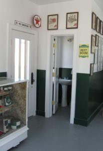 Inside the Deerfield Texaco Station